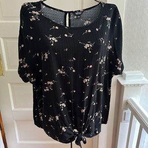 Buffalo David Bitton Black Top Size Large